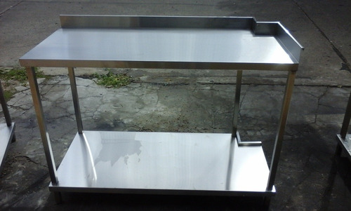 Imagen 4 de 5 de Mesa De Acero Inoxidable, Mesas Mesadas