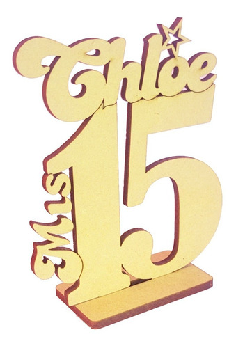 Imagen 4 de 10 de 50 Souvenirs Fibrofacil 15 Años + 1 Central 20cm Oferta !