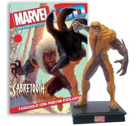 Colección Marvel 3d - Sabretooth #25