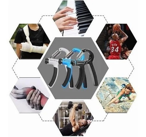 Hand Grip Pro Regulable Ejercitador Antebrazo Muñeca 5-60kg