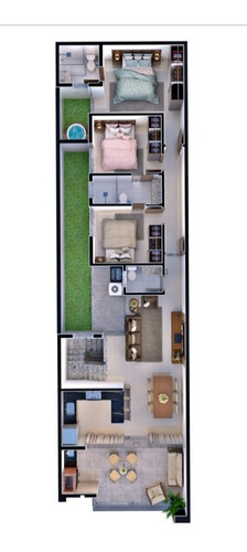 Imagem 2 de 9 de Casa Geminada Padrão Luxo