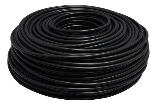 Cable Electrico Awg Calibre 12 Cca 100m 600v Anti Flama Color de la cubierta Negro