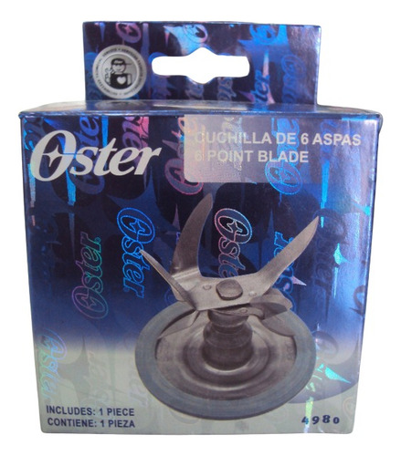 Cuchilla Oster 6 Hojas Pica Hielo 