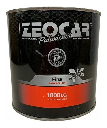 Pasta Fina Automotriz Elimina Rayones Zeocar 1 Kg 