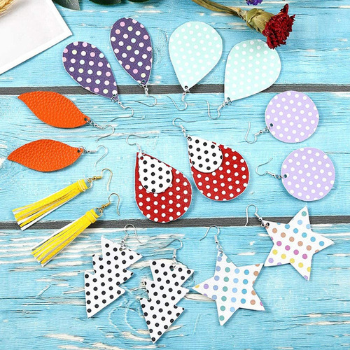 Kit De Suministros Para Aretes De 1128 Piezas Con Ganchos Pa