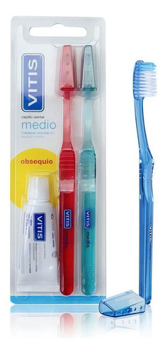 Cepillo de dientes Vitis Cepillo dental medio medio