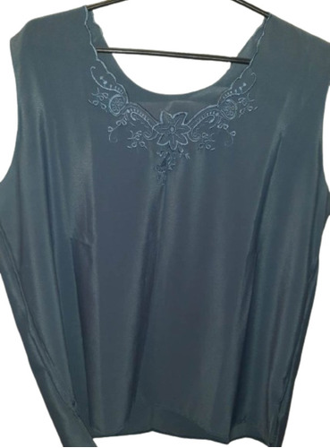 Blusa Sin Mangas Talle Grande, Impecable