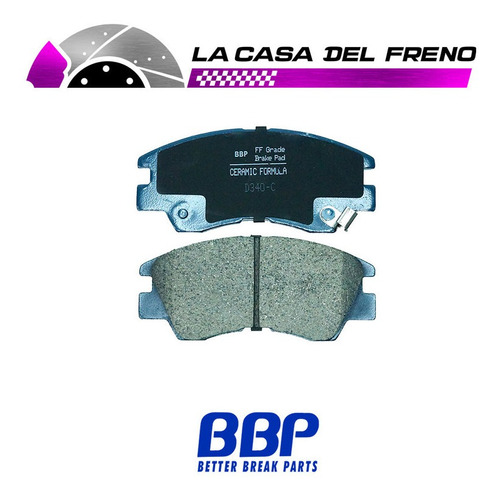 Pastilla De Freno Delantera Mitsubishi L300 2.0 1986-2013