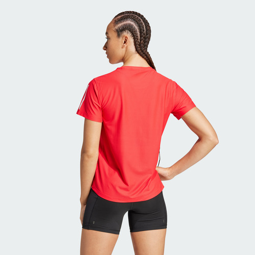 Playera adidas Correr Own The Run Mujer Rojo Jd6432