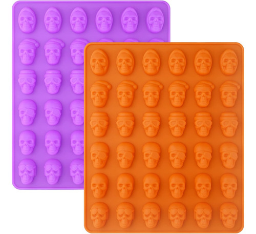 Moldes De Silicona Antiadherentes Con 36 Cavidades Para Cara