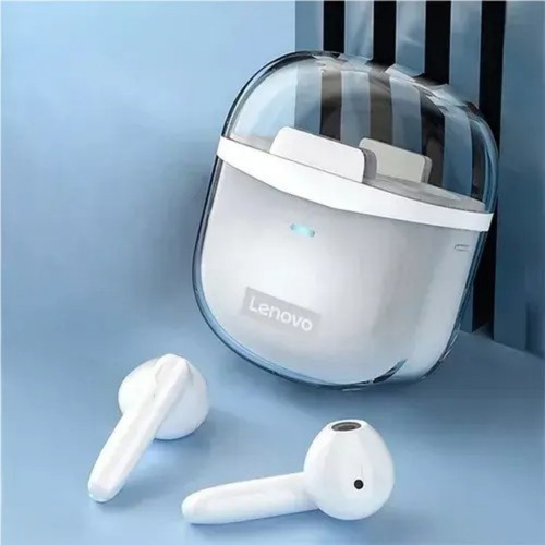 Auriculares estéreo inalámbricos Bluetooth 5.1 Lenovo Xt96 de color blanco