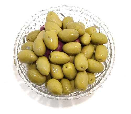 Aceituna Picual Verde Mediana Orgánica Cubeta 14 Kg Drenados