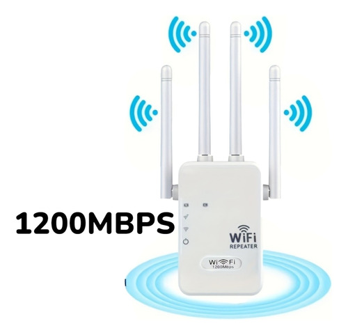 Repetidor Extensor De Señal Wifi 1200mbps