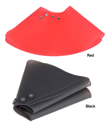 Colar De Silicone Com Capa De Cabelo Para Barbeiro E Cabele