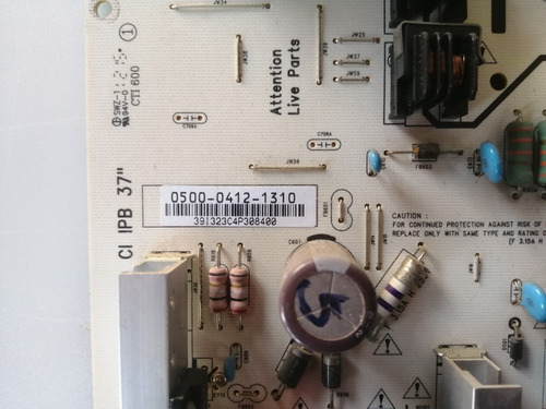 Fuente Vizio E371vl 0500-0412-1310 050004121310 Plhd-a943b (Usado)