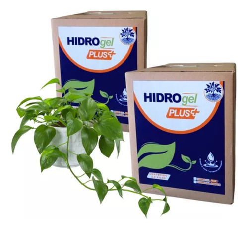 Hidrogel Agrícola Lluvia Sólida Hidrata Y Nutre Plantas 5 Kg