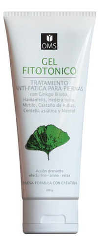 Gel Fitotónico Con Centella + Ginkgo Biloba Oms