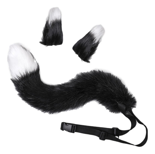 Conjunto De Orejas Y Cola De Zorro, Accesorios De Cosplay,