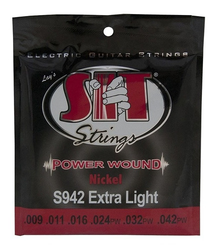 Cuerdas Para Guitarra Electrica Sit S942 Extra Light