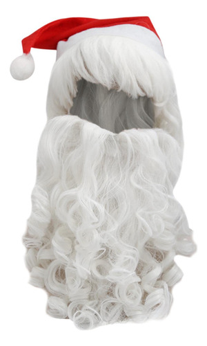 Conjunto De Pelo Y Barba De Peluca Con Barba Y Sombrero