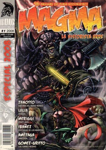 Revista Magma 1 Comic La Historieta Arde