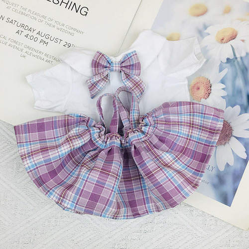 Boneca T Camisa Terno Outifit Roupas Foto Grade Violeta
