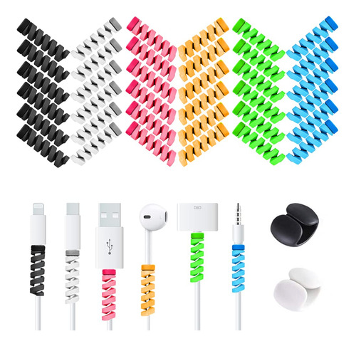 Protectores De Cable De 36 Piezas Para iPhone iPad Cargador