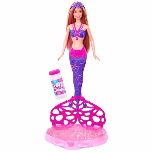 Barbie Sirena Burbujas Mágicas