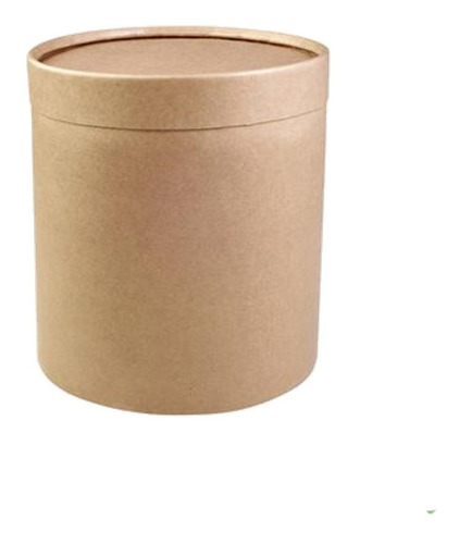 Envase Pote De Carton Redondo 10 Kg 22 Cm X 24 Cm 10 Unidade