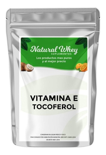 Vitamina E  Alfa Tocoferol 50 Gr