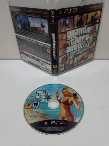 Gta V Grand Theft Auto 5 Para Ps3 Mídia Física Playstation 3