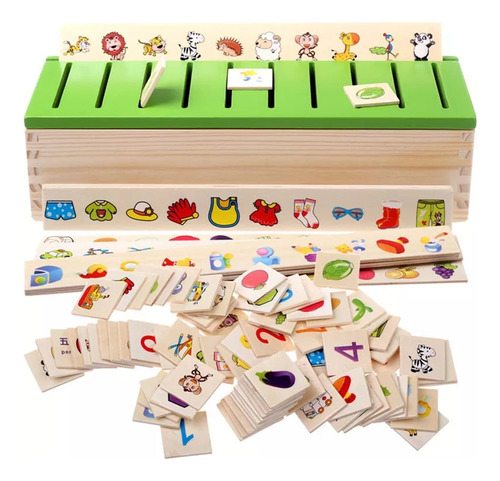 Números De Brinquedos Educativos Montessori De Madeira