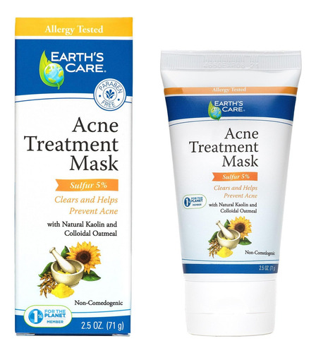 De La Tierra Care Mascara De Tratamiento Acne  2.5 oz