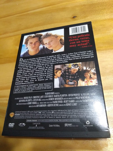 Imagen 3 de 3 de Al Filo Del Vacío - Lumet - Phoenix - Dvd - U