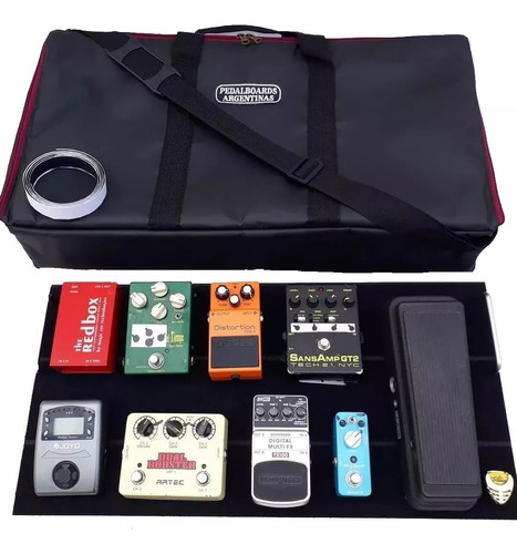 Pedalboard Para Pedales 60x31 Con Estuche Semi Rigido 