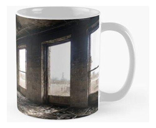 Taza Fábrica Post-apocalíptica Abandonada Calidad Premium