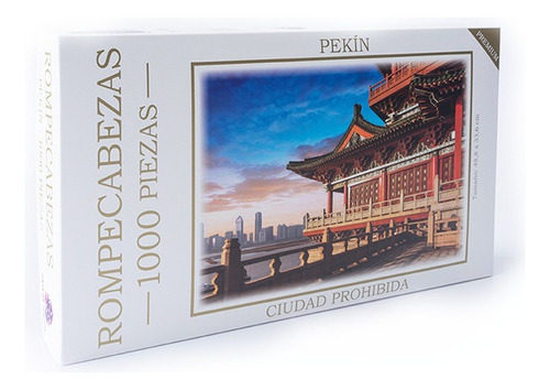 Rompecabezas Ciudades Del Mundo Pekin 1000 Pc