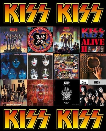 Kiss: Discografía Digital Completa 320 [rock]