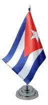 Comprar Bandeira Mesa Cuba Dupla Face Mastro Com Mastro 29 Cm 