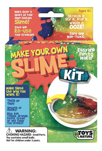 Kit De Slime Toys By Nature Make Your Own  -  De Bricol Ksl