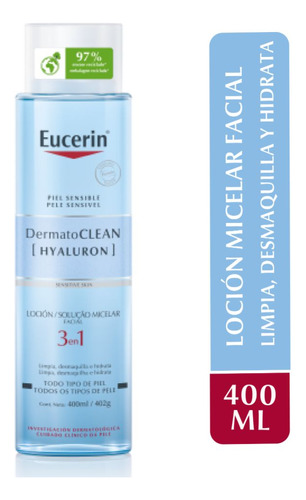 Eucerin Dermatoclean Locion Micelar 3 En 1 400ml