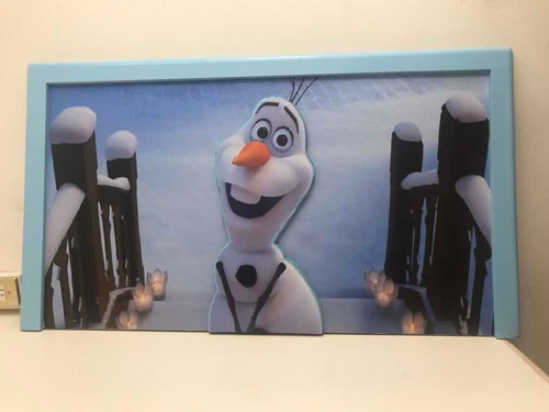 Cabecera 3d Frozen Olaf Para Niño/niña Tamaño Individual