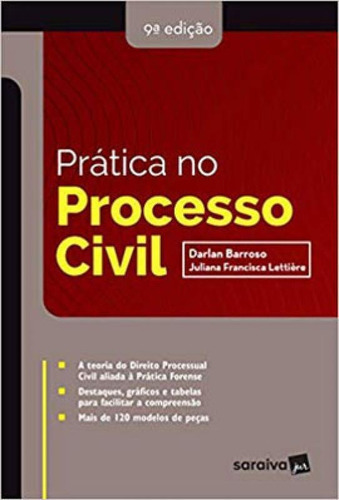 Prática No Processo Civil - 9ª Edição De 2019, De Barroso, Darlan. Editora Saraiva Jur, Capa Mole, Edição 9ª Edição - 2019 Em Português