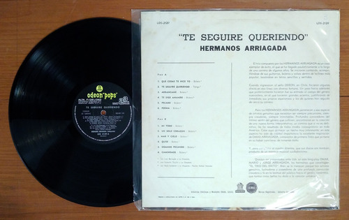 Hermanos Arriagada Te Seguire Queriendo Disco Lp Vinilo (Usado)