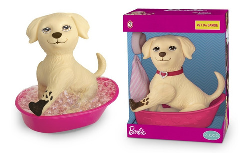 Cachorro Pet Shop Da Barbie Taff Honey Banho Banheira Pupee