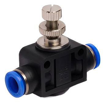 Paquete 5pz Regulador De Caudal Lineal 3/8 Ar-nsl3/8b-a