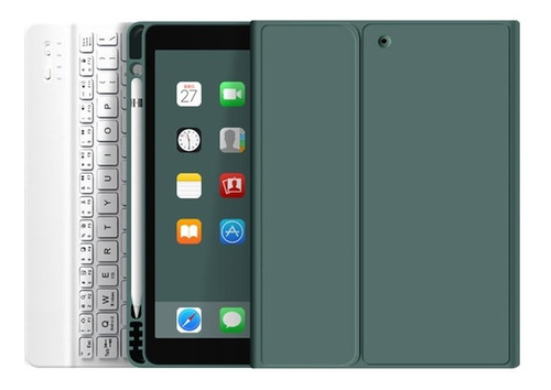 Funda De Teclado Iluminado Con Español Para iPad Pro 12.9