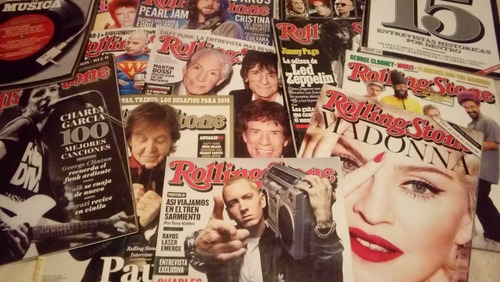 Lote Revista Rolling Stone: Armá Tu Lote 3 X $ 6000