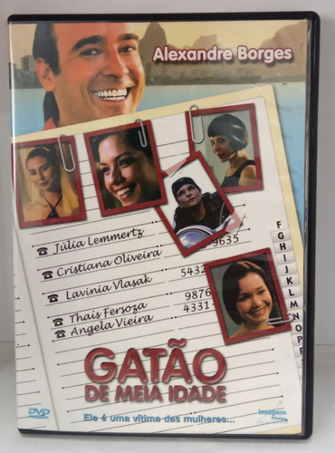 Dvd Gatão De Meia Idade - Alexandre Borges * Original