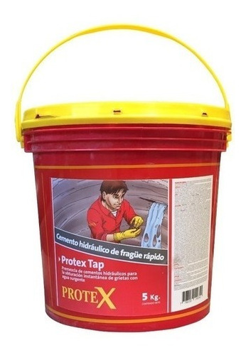 Protex Tap Impermeabilizante Cementicio Filtraciones X 5kg